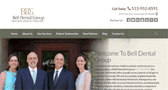 Desktop Screenshot of belldentalgroup.com